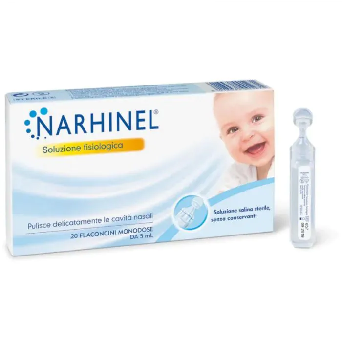 Narhinel Soluzione Fisiologica 20 Flaconcini Monodose 5 ml