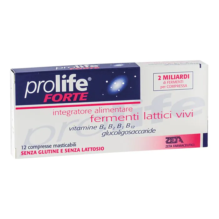 Prolife forte 12 compresse Prolife forte 12 compresse