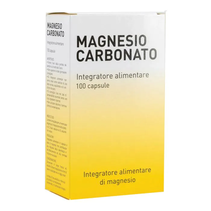 Magnesio carbonato 100 capsule Magnesio carbonato 100 capsule