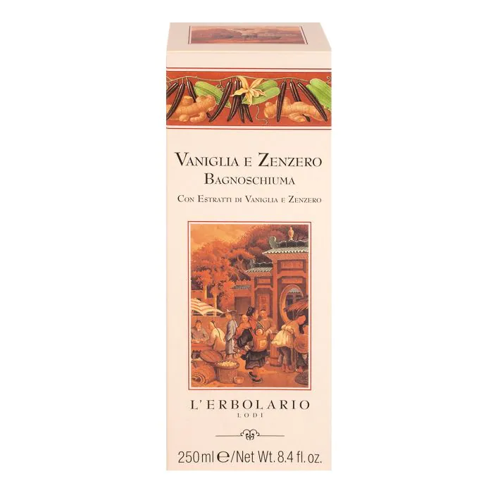 Bagnoschiuma vaniglia zenzero 250 ml