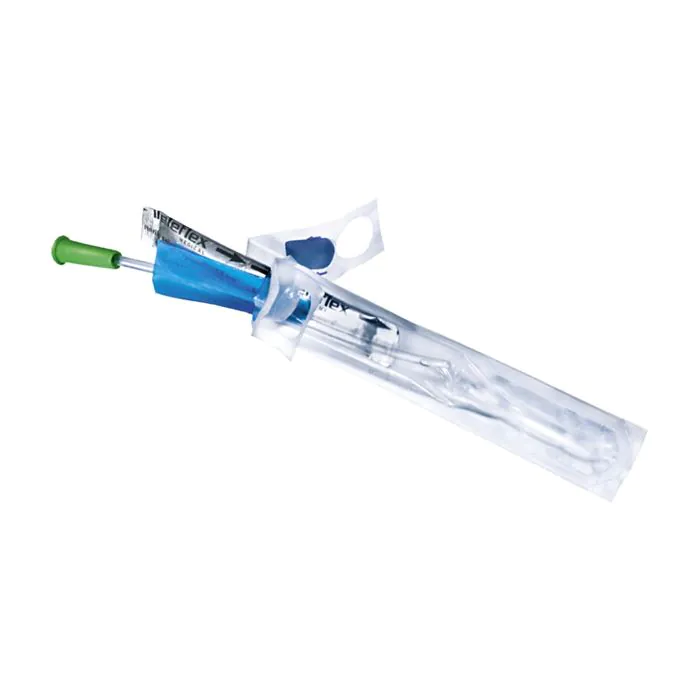 Catetere vescicale rusch flocath quick 1 via per cateterismo ad intermittenza con autolubrificante e punta nelaton diametro ch10 lunghezza 40cm 30 pezzi