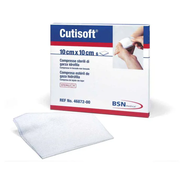 Cutisoft Garza 10x10cm 6pezzi Cutisoft Garza 10x10cm 6pezzi