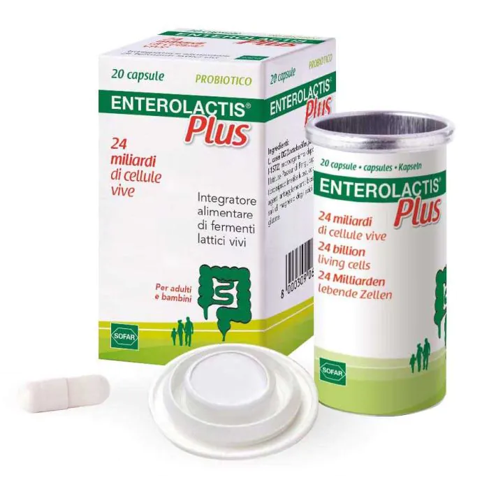 Enterolactis plus 20 capsule Enterolactis plus 20 capsule