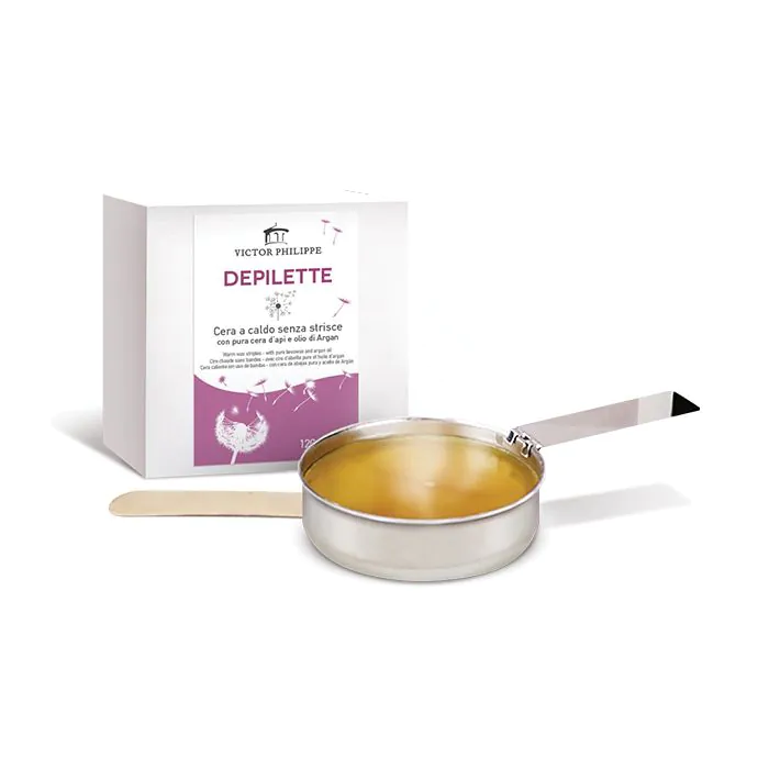 Depilette ceretta a caldo con pentolino 120 ml Depilette ceretta a caldo con pentolino 120 ml