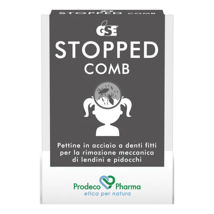 Gse stop ped comb pettine per pidocchi e lendini Gse stop ped comb pettine per pidocchi e lendini