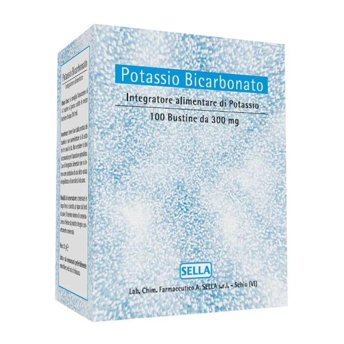Potassio Bicarbonato Polvere 100 Bustine Potassio Bicarbonato Polvere 100 Bustine