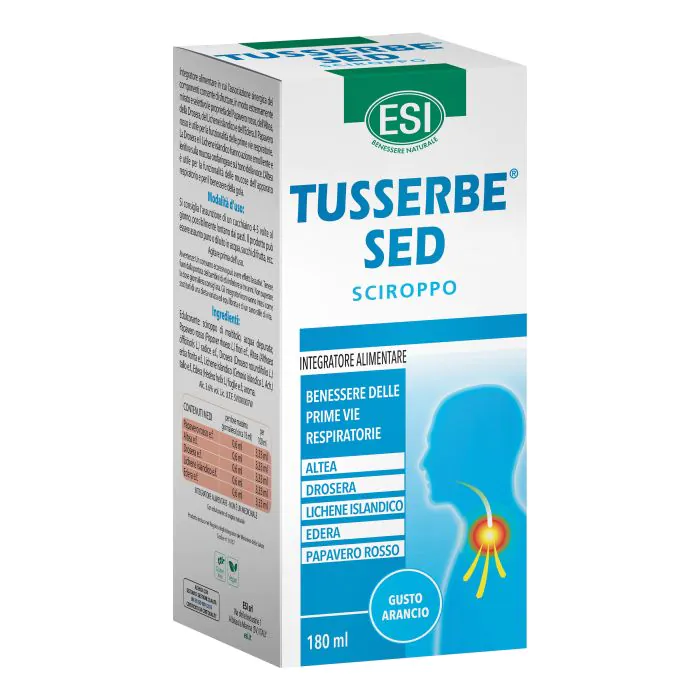 Tusserbe sed Sciroppo 180ml Tusserbe sed Sciroppo 180ml