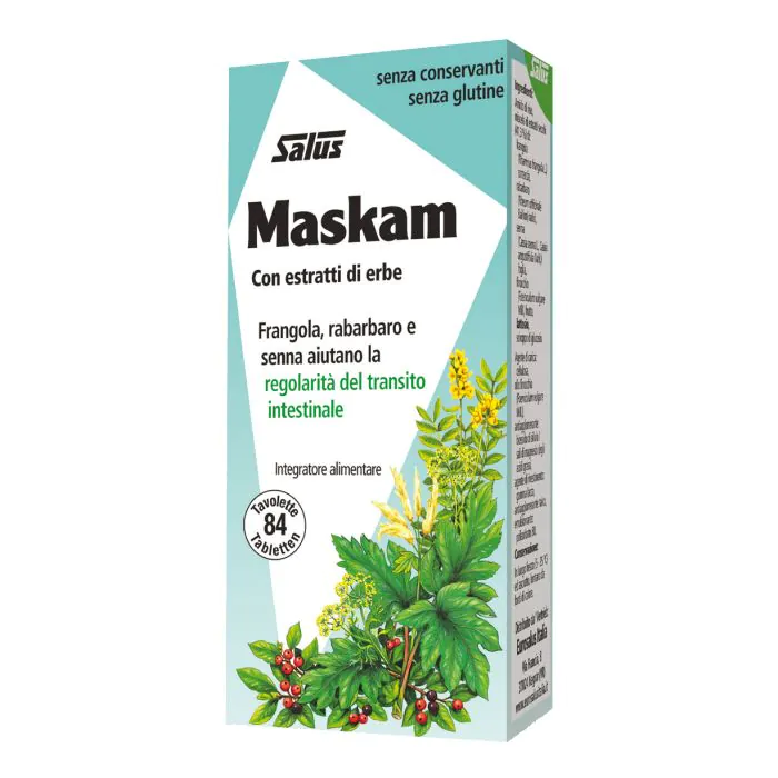 Maskam estratto rabarbaro 84 Tavolette Maskam estratto rabarbaro 84 Tavolette