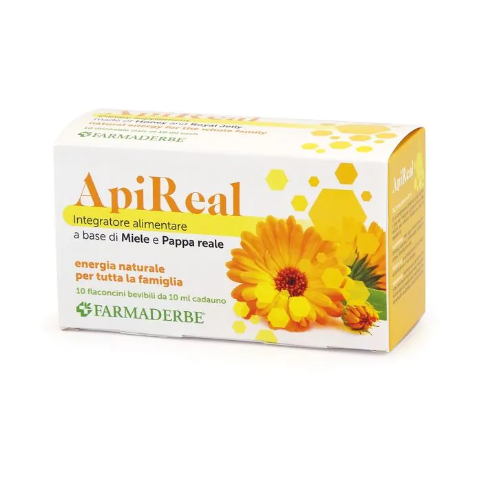 Apireal pappa reale 10 flaconcini 10 ml