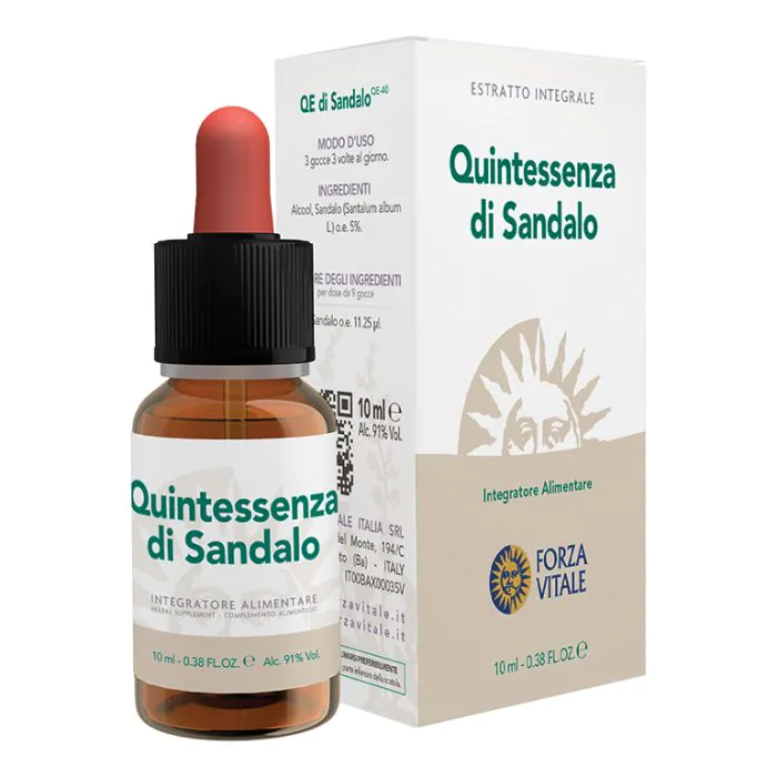 Ecosol quintessenza di sandalo gocce 10 ml Ecosol quintessenza di sandalo gocce 10 ml