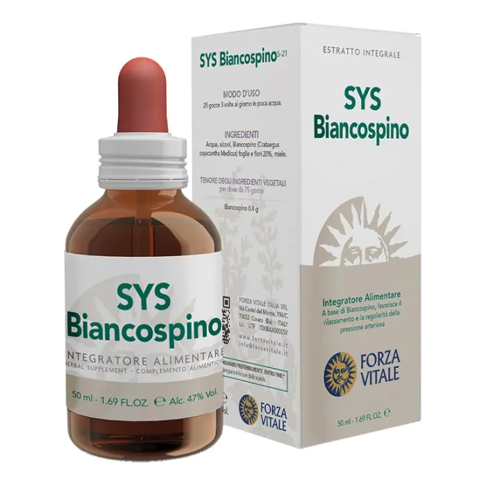 Sys biancospino gocce 50 ml Sys biancospino gocce 50 ml