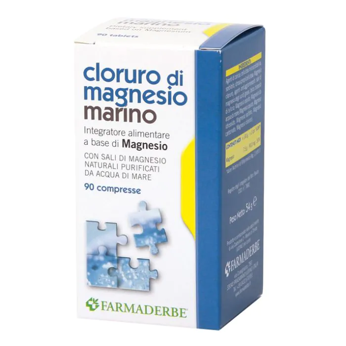 Cloruro Magnesio 90 Compresse Fdb Cloruro Magnesio 90 Compresse Fdb