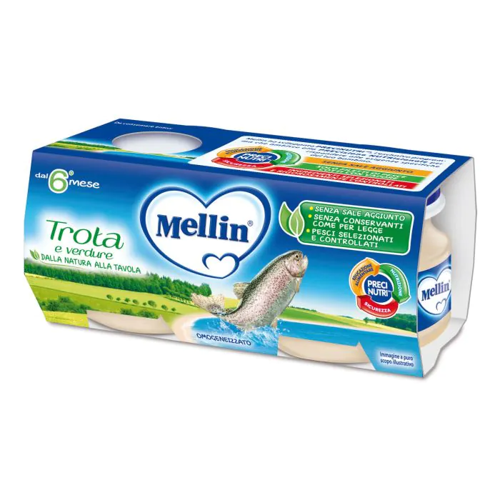 Mellin omog trota 2x80g