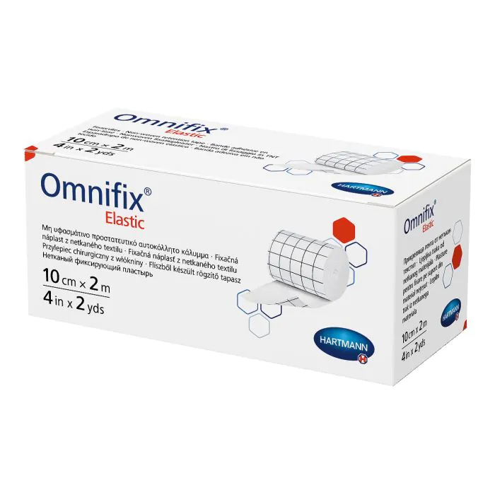 Nastro di fissaggio omnifix elastic in tessuto non tessuto bianco 2mt Nastro di fissaggio omnifix elastic in tessuto non tessuto bianco 2mt