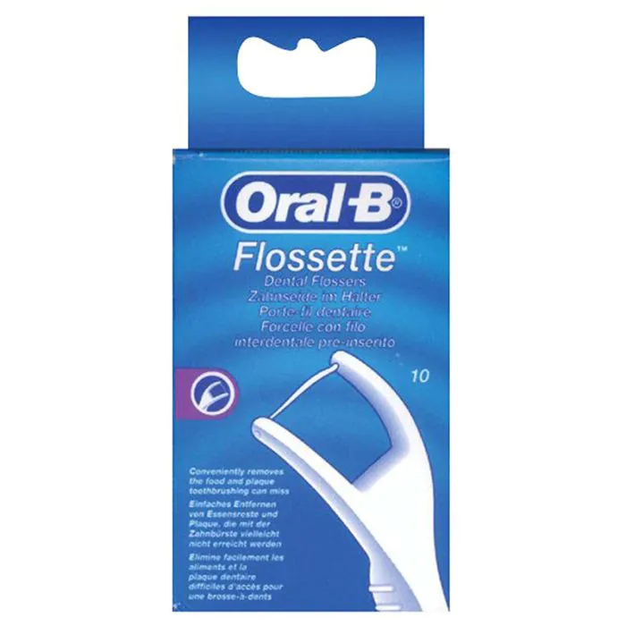 Oralb flossette 10 pezzi Oralb flossette 10 pezzi