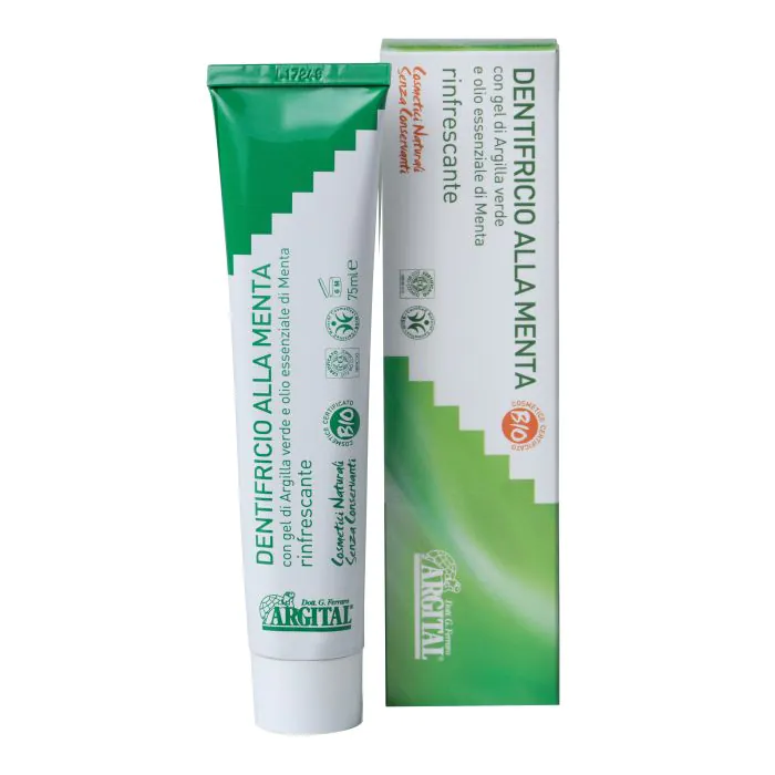 Dentifricio alla menta 75 ml Dentifricio alla menta 75 ml