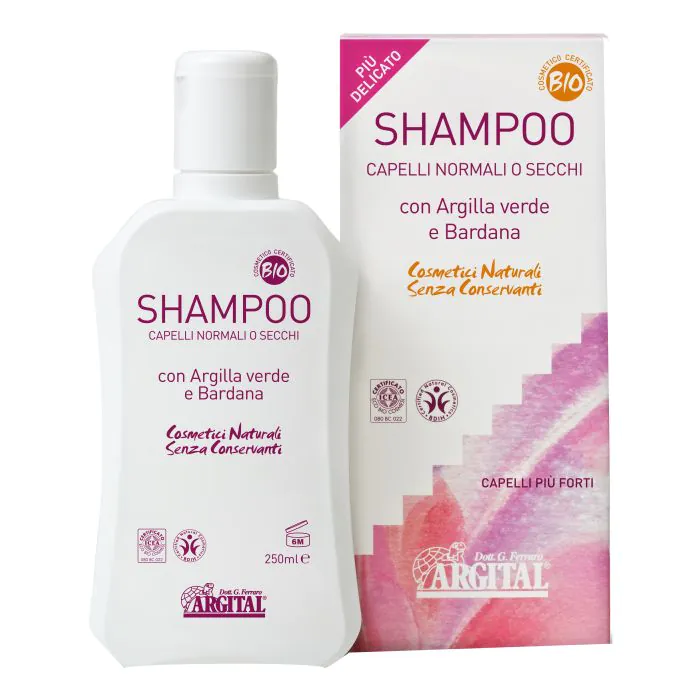 Shampoo capelli normali o secchi 250 ml Shampoo capelli normali o secchi 250 ml