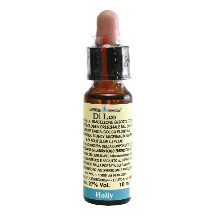 Fiori di bach 15 holly 10 ml di leo Fiori di bach 15 holly 10 ml di leo