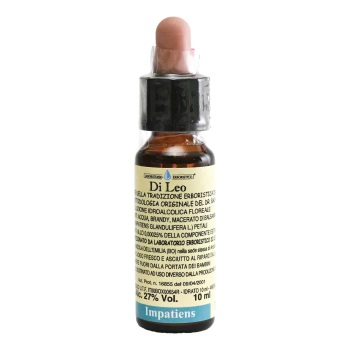 Fiori di bach 18 impatiens 10 ml di leo