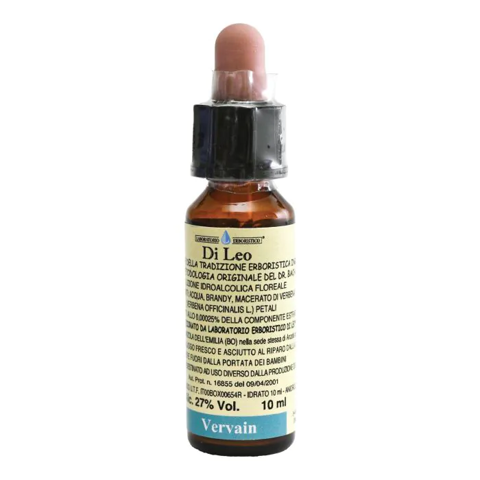 Fiori di bach 31 vervain 10 ml di leo Fiori di bach 31 vervain 10 ml di leo