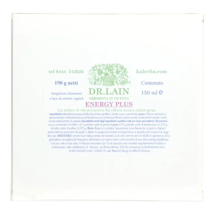 Energy plus 10 fiale 15 ml Energy plus 10 fiale 15 ml