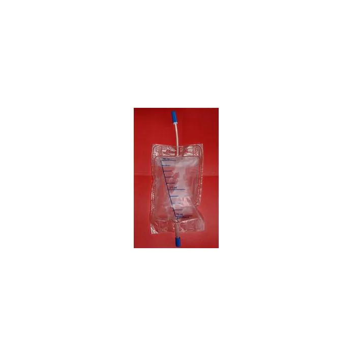 Sacca di drenaggio gamba per raccolta urina in pvc morbido colore trasparente con scala graduata capacita' 0,75 litri con tubo corto personal 10 pezzi Sacca di drenaggio gamba per raccolta urina in pvc morbido colore trasparente con scala graduata capacita' 0,75 litri con tubo corto personal 10 pezzi