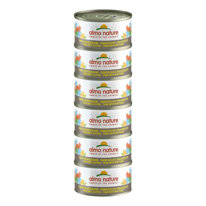 Almo Nature Cat Hfc Natural - Tonno Con Acciughine 70 G Almo Nature Cat Hfc Natural - Tonno Con Acciughine 70 G