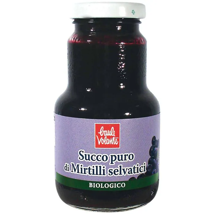 Succo di mirtillo puro 200 ml Succo di mirtillo puro 200 ml