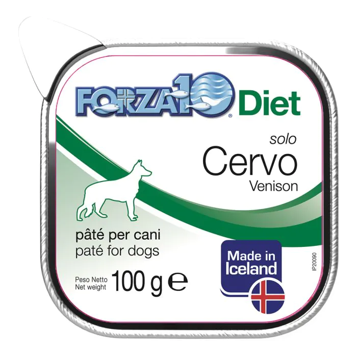 Forza 10 Diet Cane Solo Cervo 100 Gr Forza 10 Diet Cane Solo Cervo 100 Gr