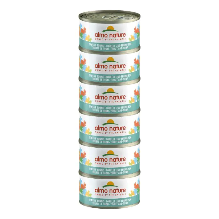 Almo Nature Cat Hfc Jelly - Trota E Tonno 70 G Almo Nature Cat Hfc Jelly - Trota E Tonno 70 G