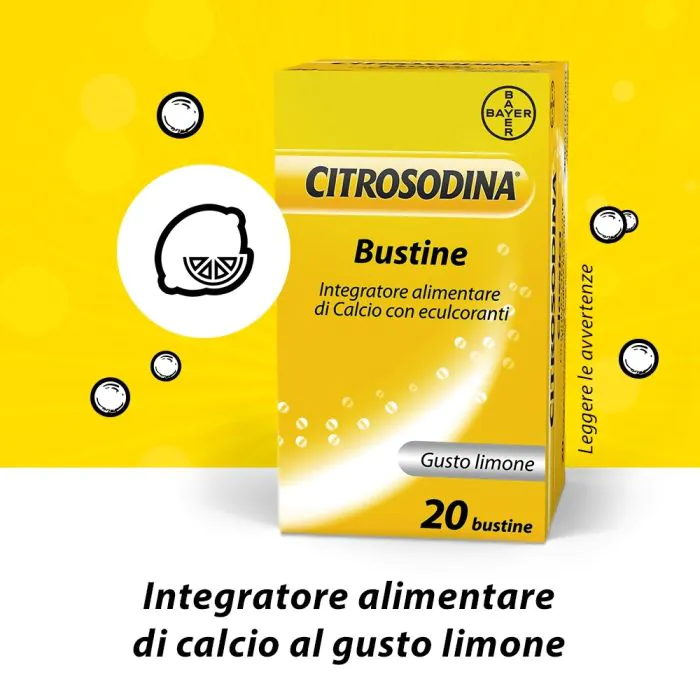 Citrosodina Effervescenti Digestivo al Limone 20 Bustine
