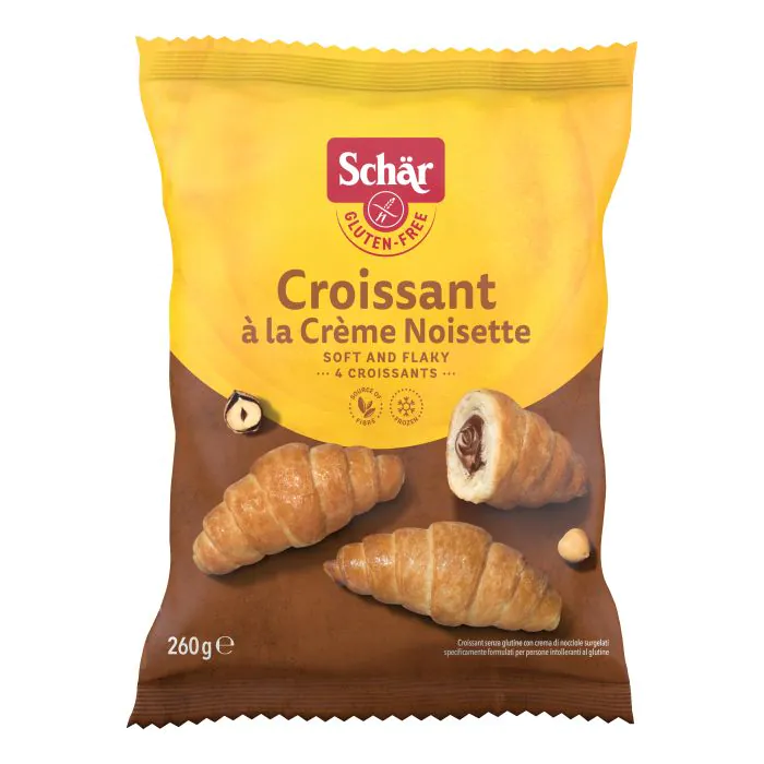 Schar croissant creme noisette surgelato senza glutine 260 g