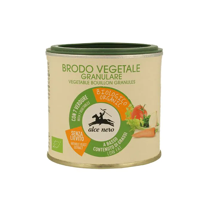 Brodo vegetale granulare bio 120 g