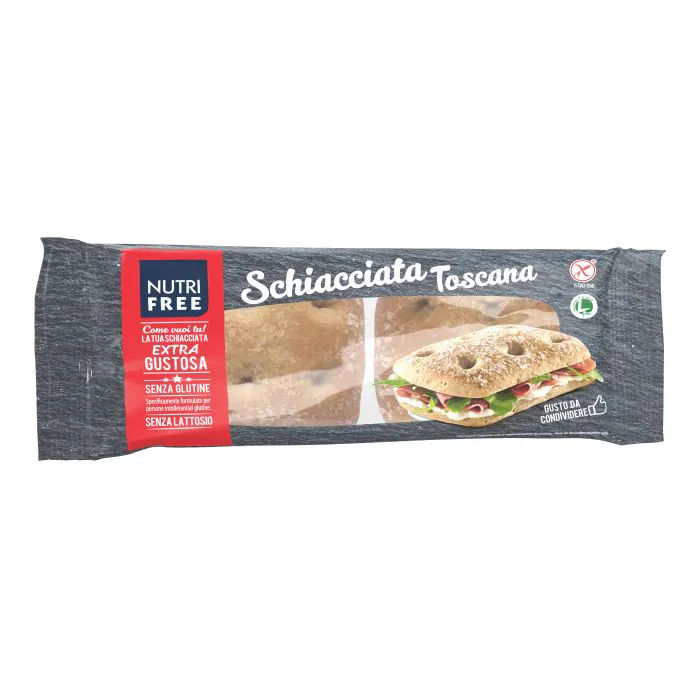 Nutri Free Schiacciata Toscana Focaccia Tipica Senza Glutine 170 g Nutri Free Schiacciata Toscana Focaccia Tipica Senza Glutine 170 g
