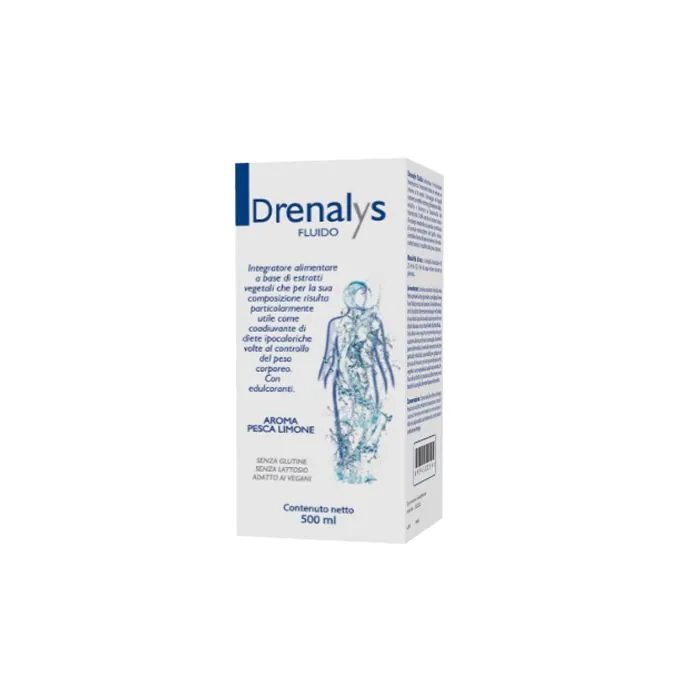 Drenalys 500 ml aroma pesca limone Drenalys 500 ml aroma pesca limone