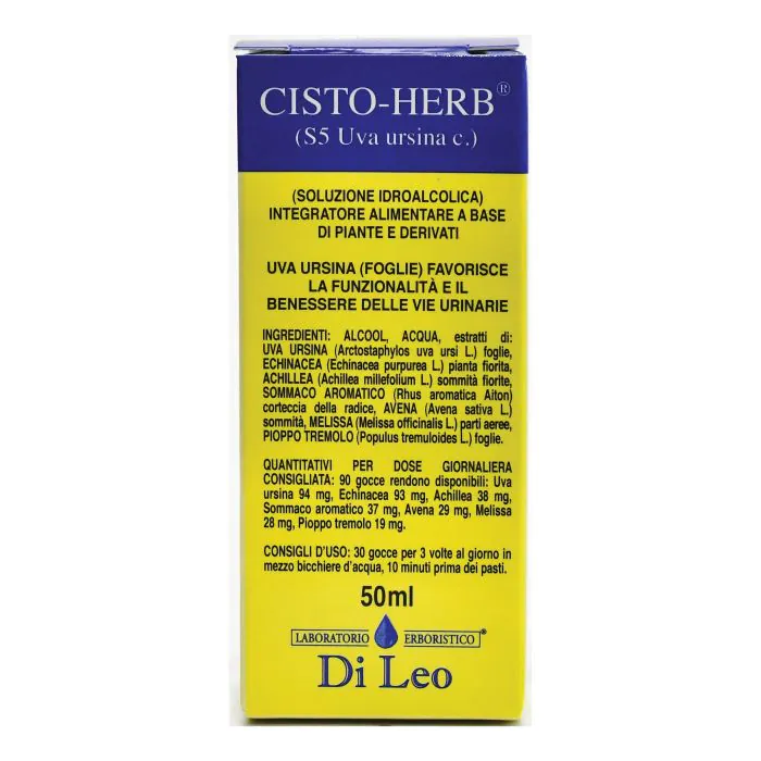 Cisto-herb composto s5 uva ursina 50 ml