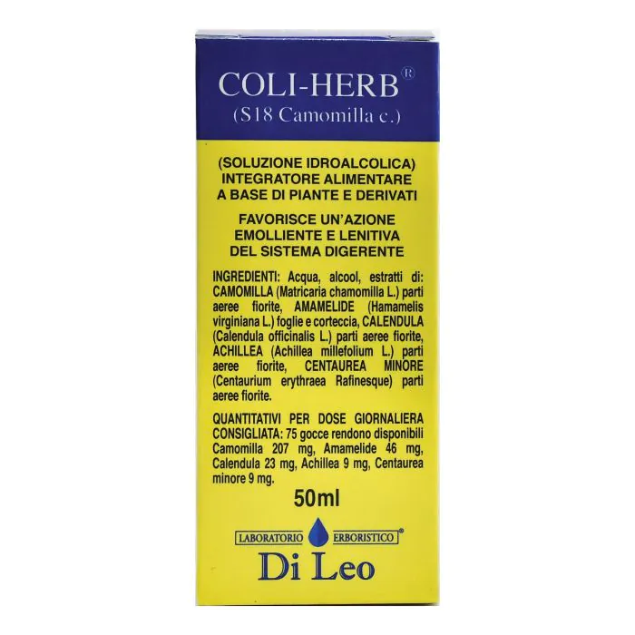 Coli-herb composto s 18 camomilla 50 ml Coli-herb composto s 18 camomilla 50 ml