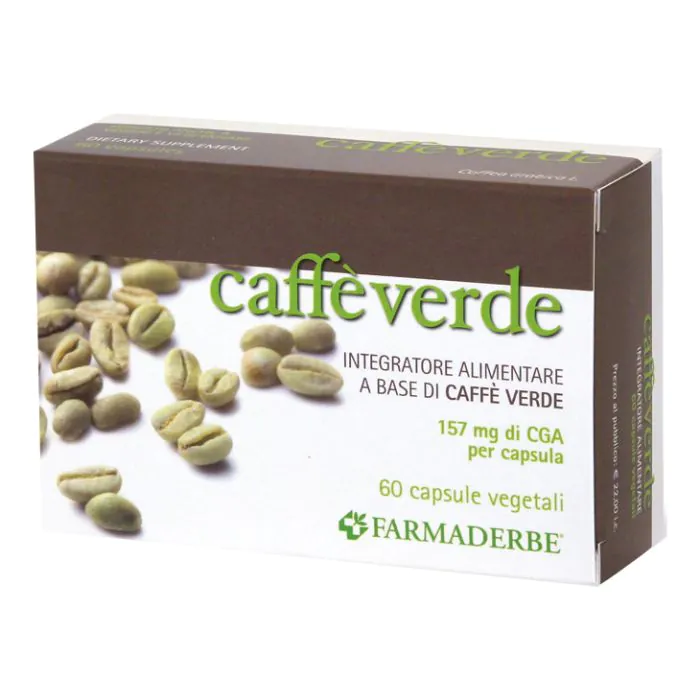 Caffe' verde 60 capsule 28,8 g Caffe' verde 60 capsule 28,8 g