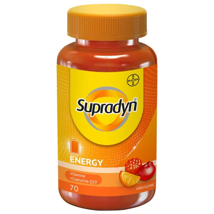 Supradyn Energy Integratore Multivitaminico 70 Caramelle Gommose Supradyn Energy Integratore Multivitaminico 70 Caramelle Gommose