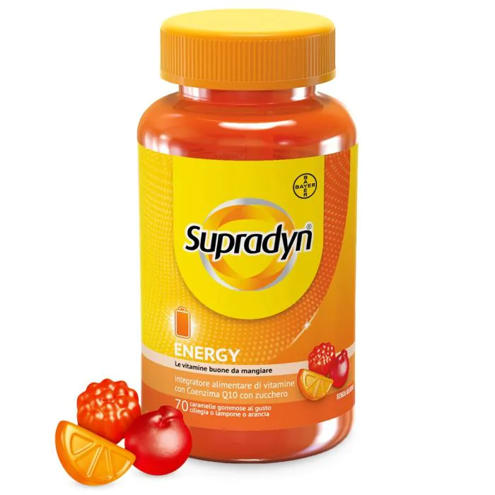 Supradyn Energy Integratore Multivitaminico 70 Caramelle Gommose