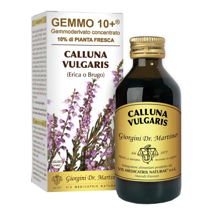 Gemmo 10+ erica o brugo 100 ml liquido analcolico Gemmo 10+ erica o brugo 100 ml liquido analcolico