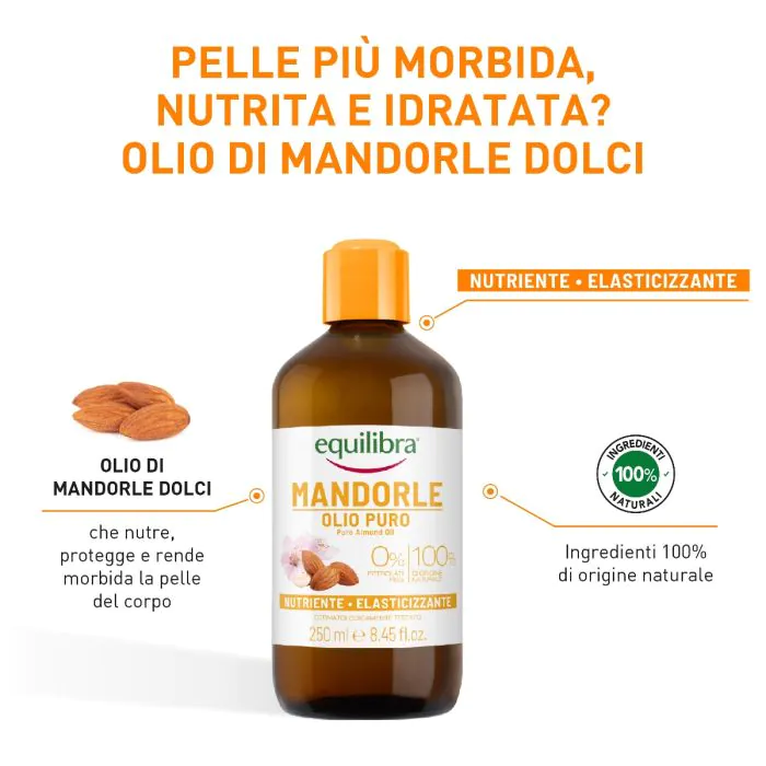 Equilibra Olio Di Mandorle Dolci 250 ml