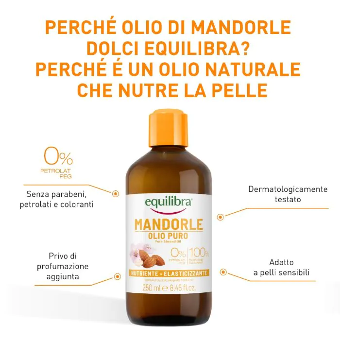 Equilibra Olio Di Mandorle Dolci 250 ml