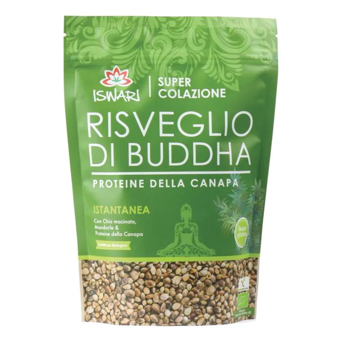 Risveglio di buddha bio proteine della canapa 360 g Risveglio di buddha bio proteine della canapa 360 g