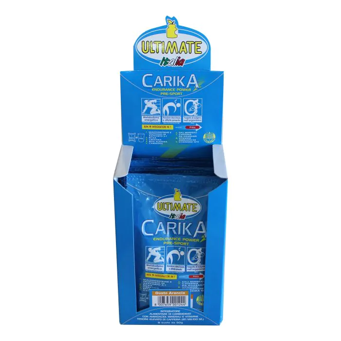 Ultimate Carika Gusto Arancia 8 Buste Ultimate Carika Gusto Arancia 8 Buste