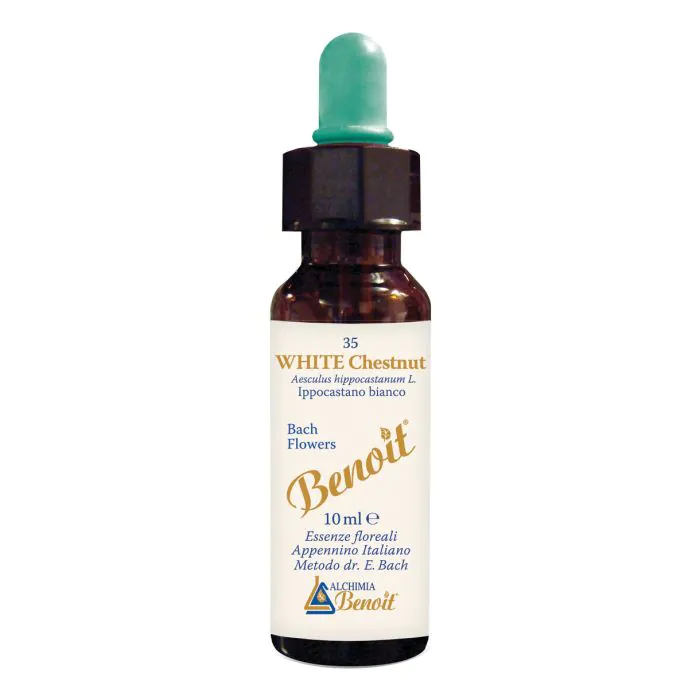 Fiori di bach benoit white chestnut 10 ml Fiori di bach benoit white chestnut 10 ml