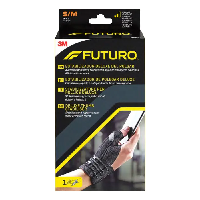 Stabilizzatore per pollice futuro nero large/extra large 1 pezzo Stabilizzatore per pollice futuro nero large/extra large 1 pezzo