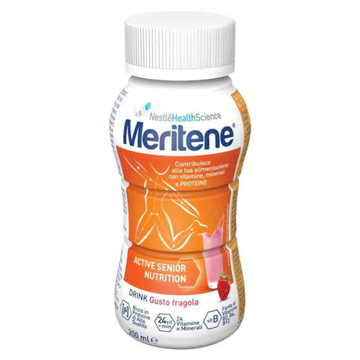 Meritene Drink Fragola 200 ml Meritene Drink Fragola 200 ml
