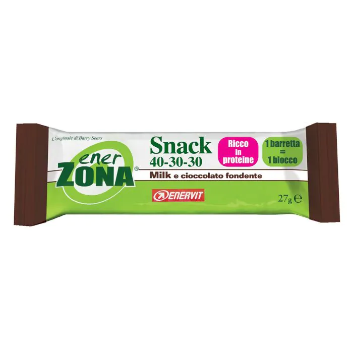 Enerzona Snack Milk Cioc F 1 Pezzo Enerzona Snack Milk Cioc F 1 Pezzo