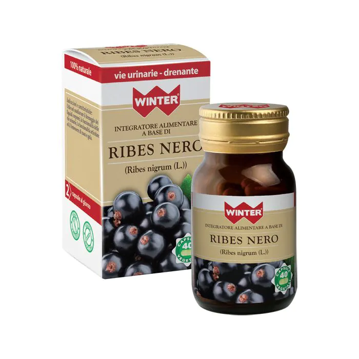 Winter ribes nero 40 capsule vegetali Winter ribes nero 40 capsule vegetali